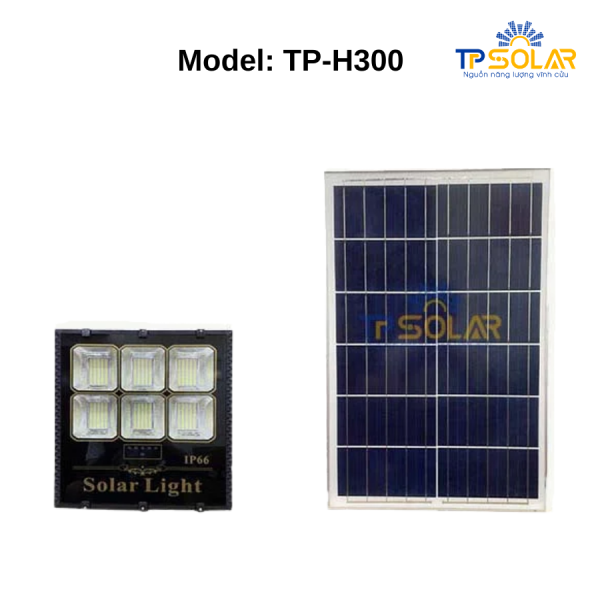 [300W] Đèn Pha Năng Lượng Mặt Trời TP Solar TP-H300