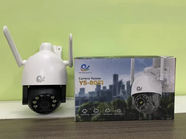 Camera Yoosee 8031 PTZ 3.0M chuẩn, chống nước, xoay 360 độ, loa lớn