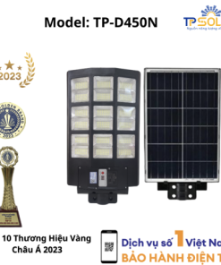 Đèn đường liền thể 3 mặt đèn TP Solar công suất 450w